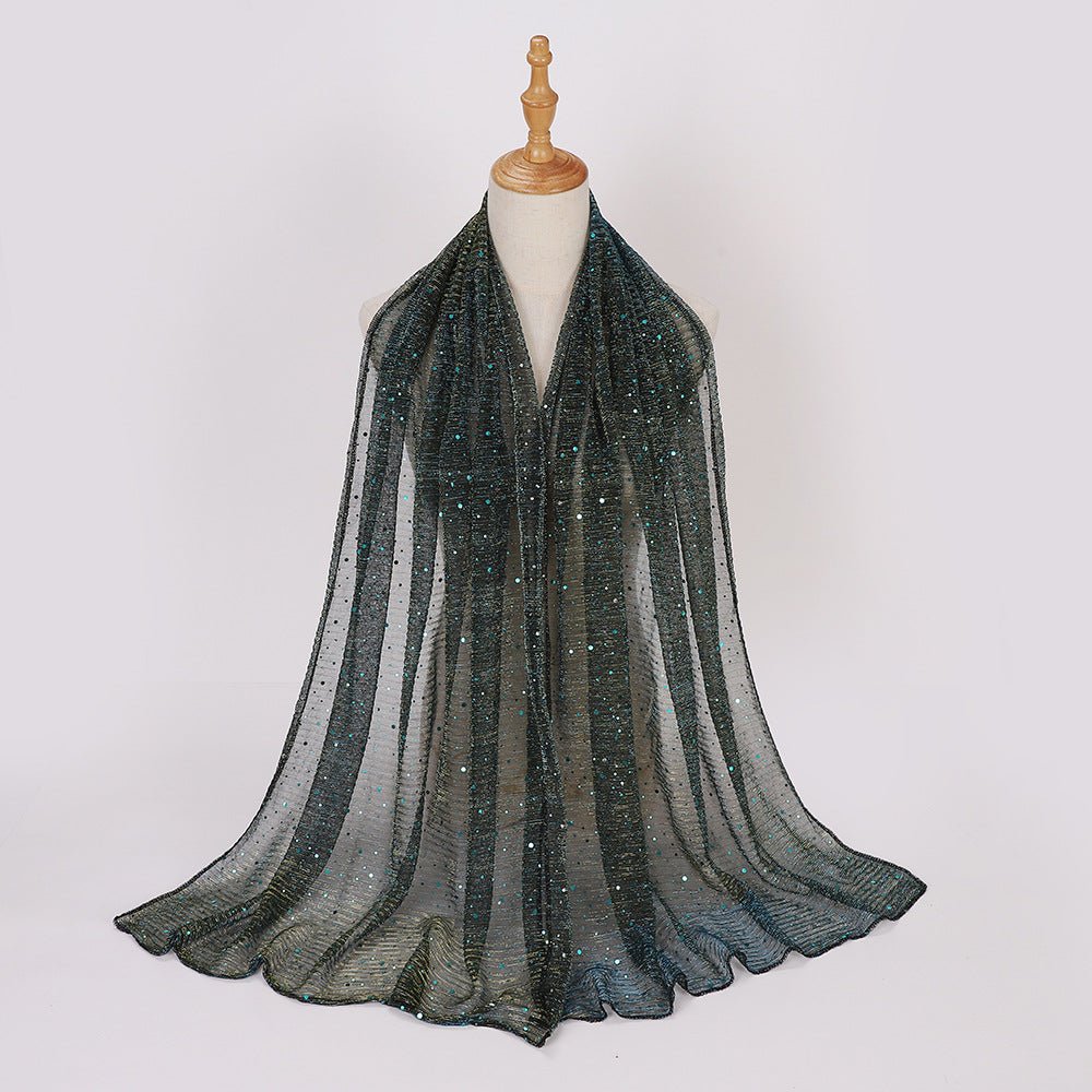 Écharpe Hijab Scintillante (MH205)