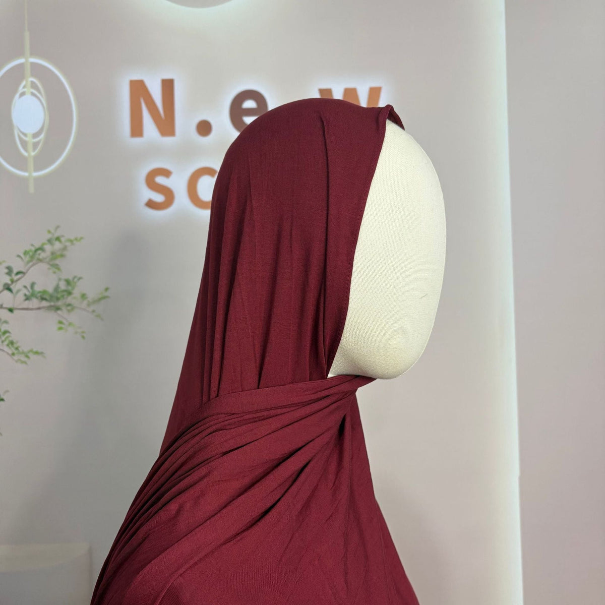 Foulard Hijab Jersey Bambou (MH255)