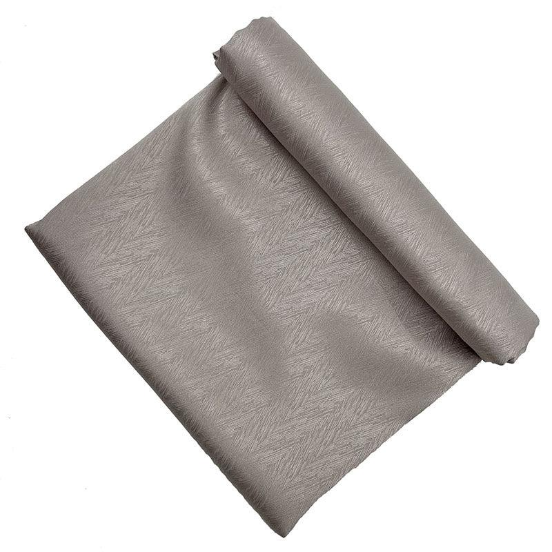 MH009 Hijab Musulman en Satin Jacquard à Motif Ondulé