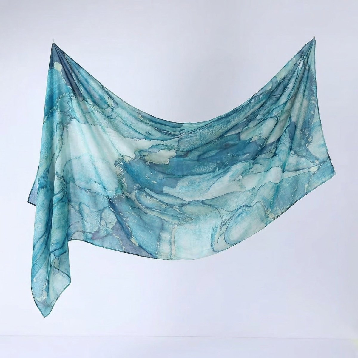 Foulard Hijab Imprimé Aquarelle (MH229)