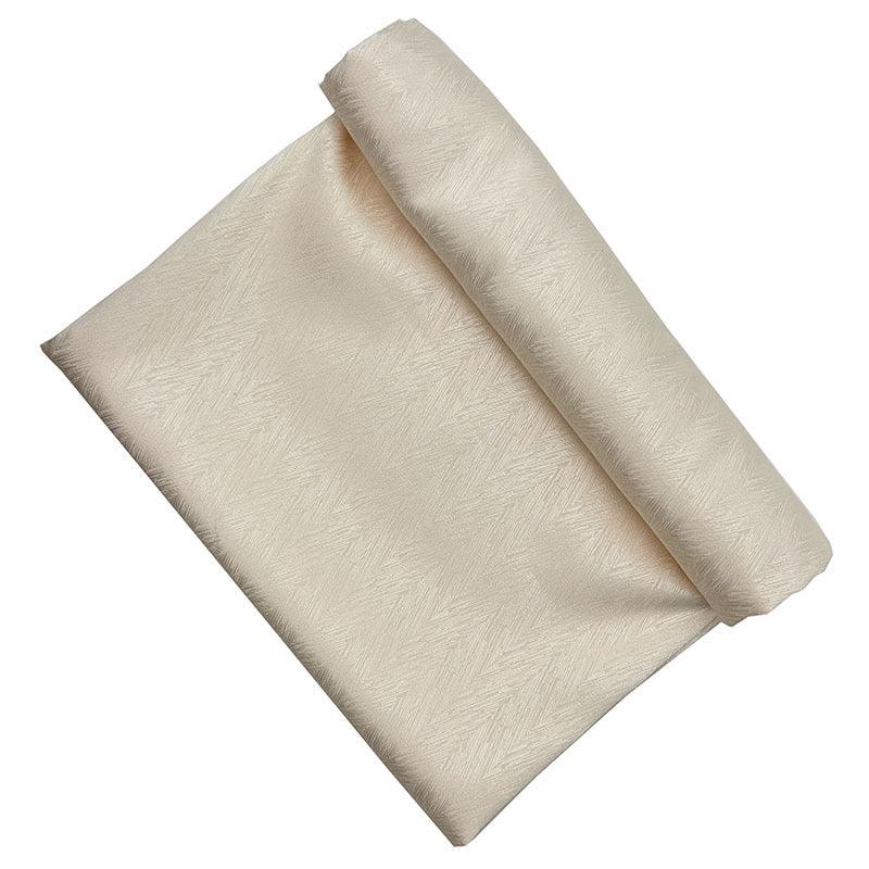 MH009 Hijab Musulman en Satin Jacquard à Motif Ondulé