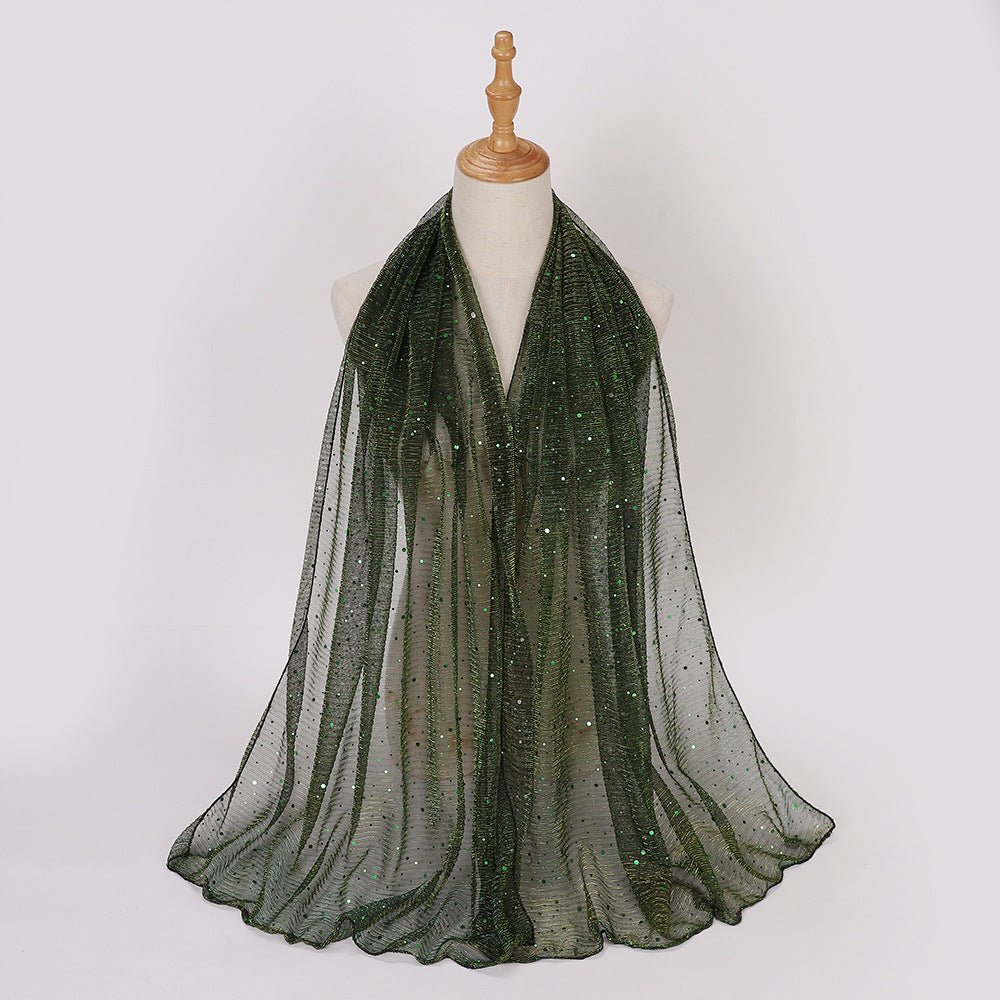 Écharpe Hijab Scintillante (MH205)