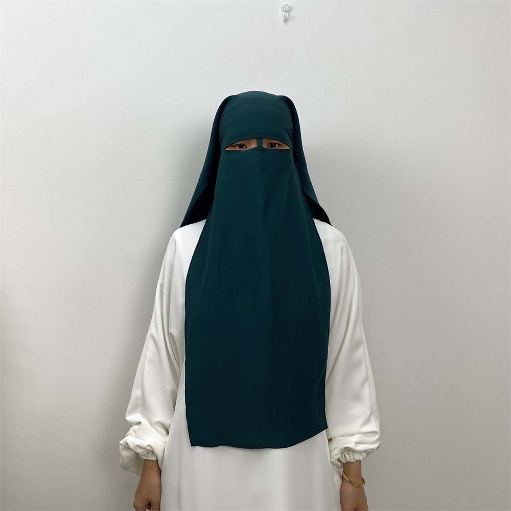 Nida Niqab : Un niqab tendance et polyvalent pour les musulmanes pudiques (MH085)