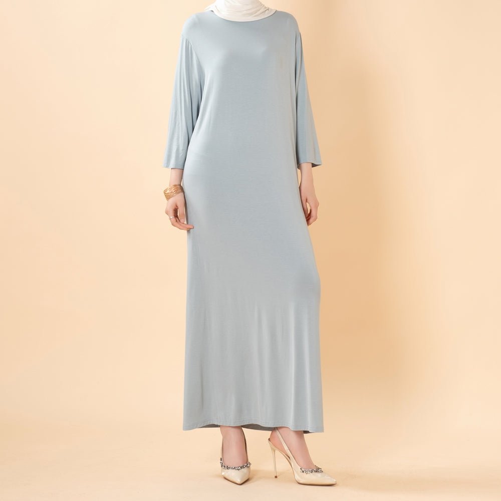 Abaya Batwing Brodée de Paillettes (MA454)