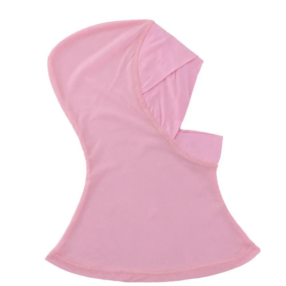 Hijab sous-casque en coton croisé (MH035)
