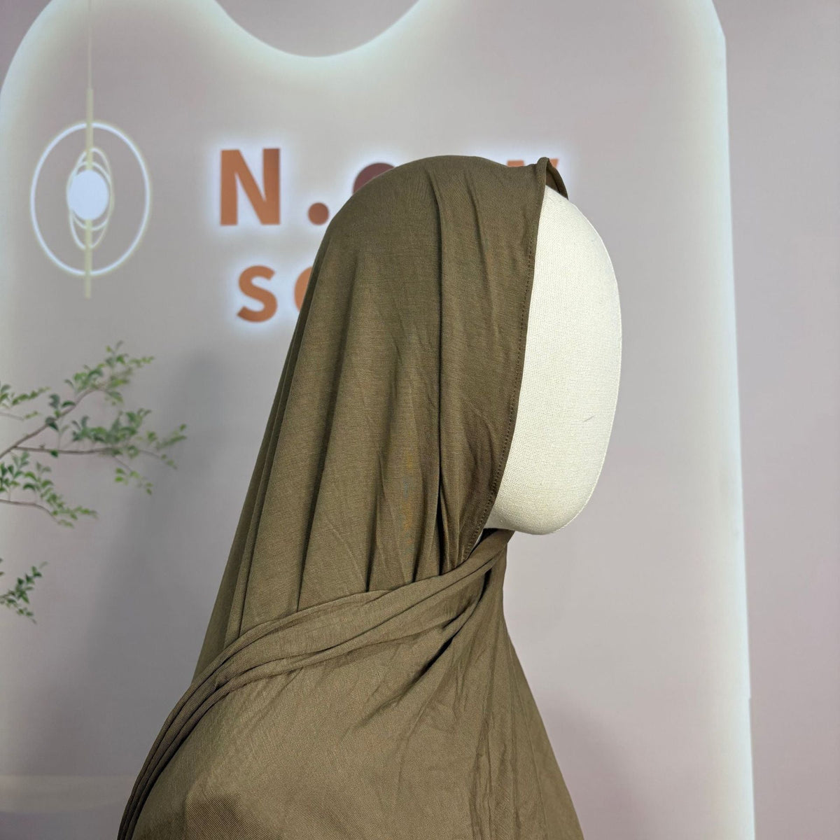 Foulard Hijab Jersey Bambou (MH255)