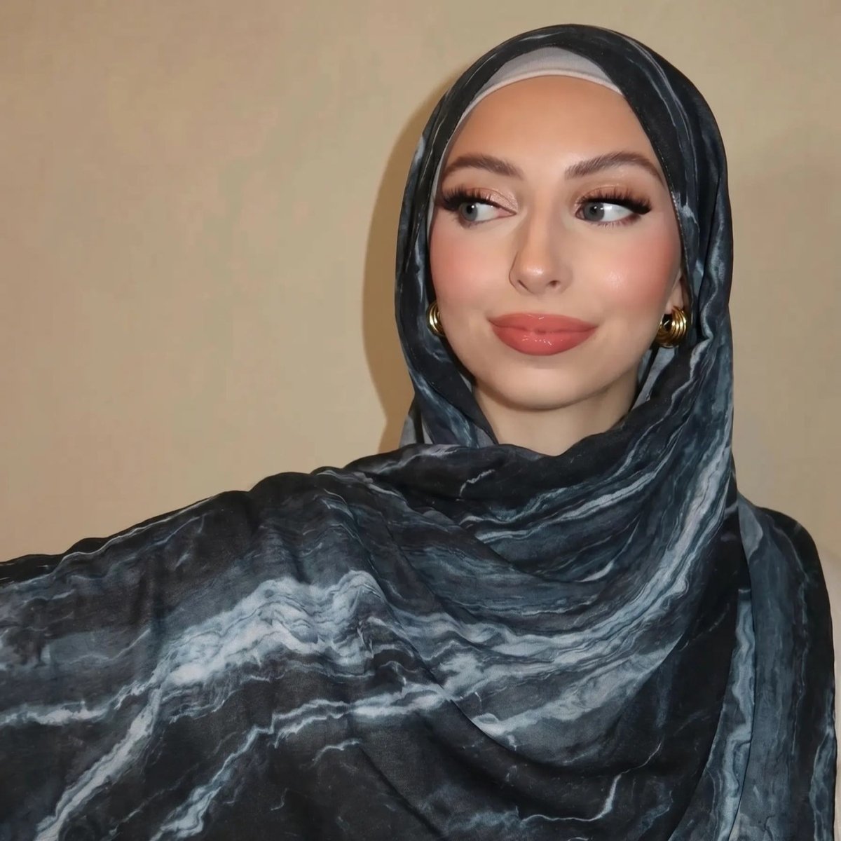 Foulard Hijab Watercolour Wash (MH240)