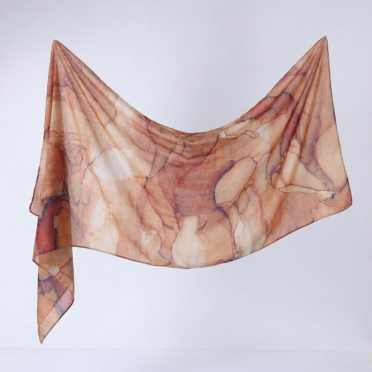 Foulard Hijab Imprimé Aquarelle (MH229)