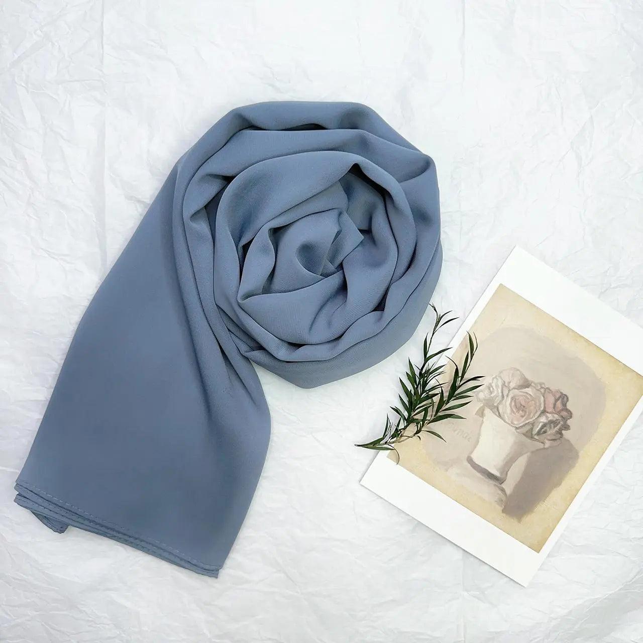 Hijab en Mousseline Haute Densité (MH005)