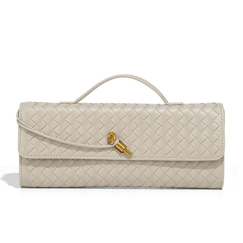 Pochette en cuir PU tissé (MAC432)