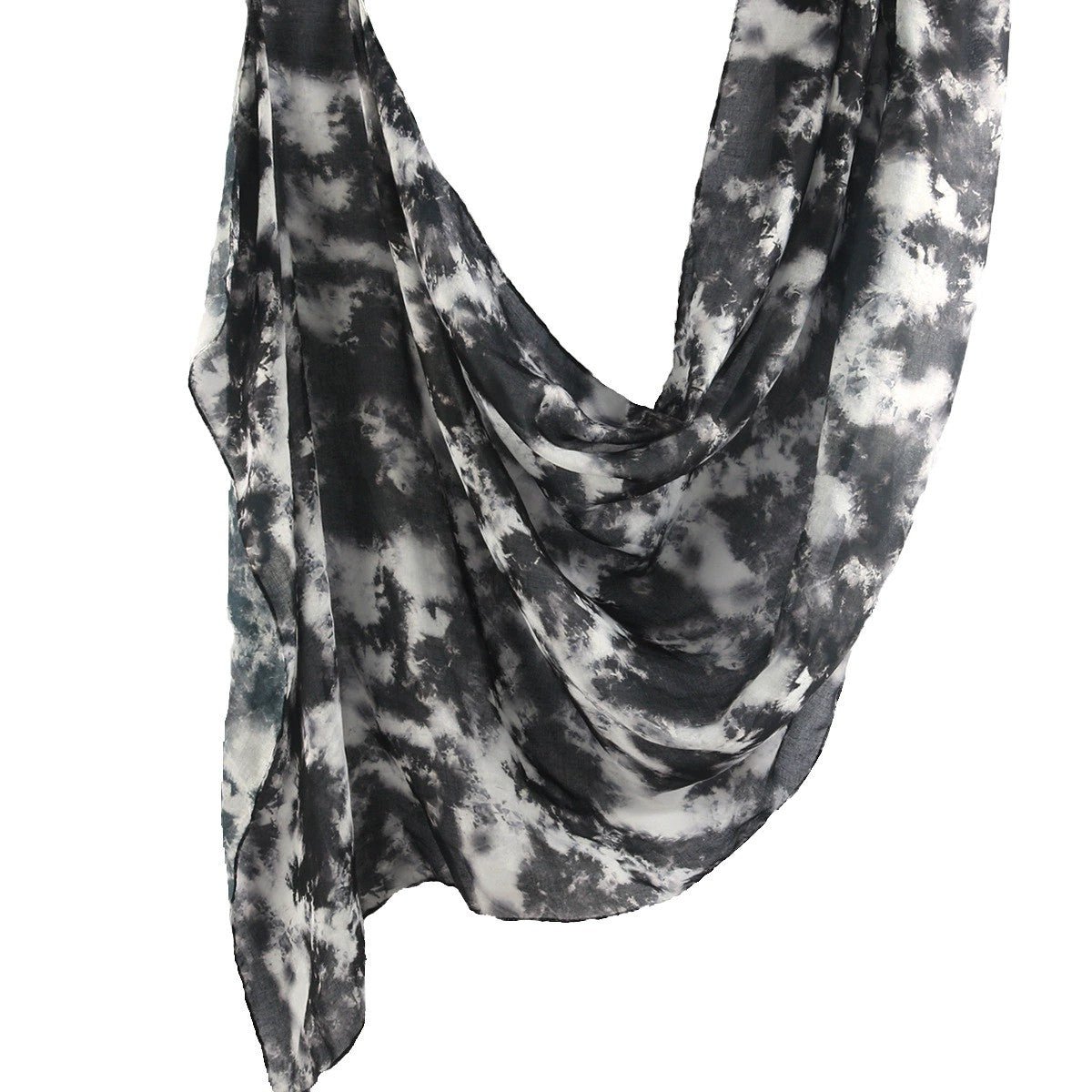 Hijab Imprimé Floral Aquarelle (MH103)