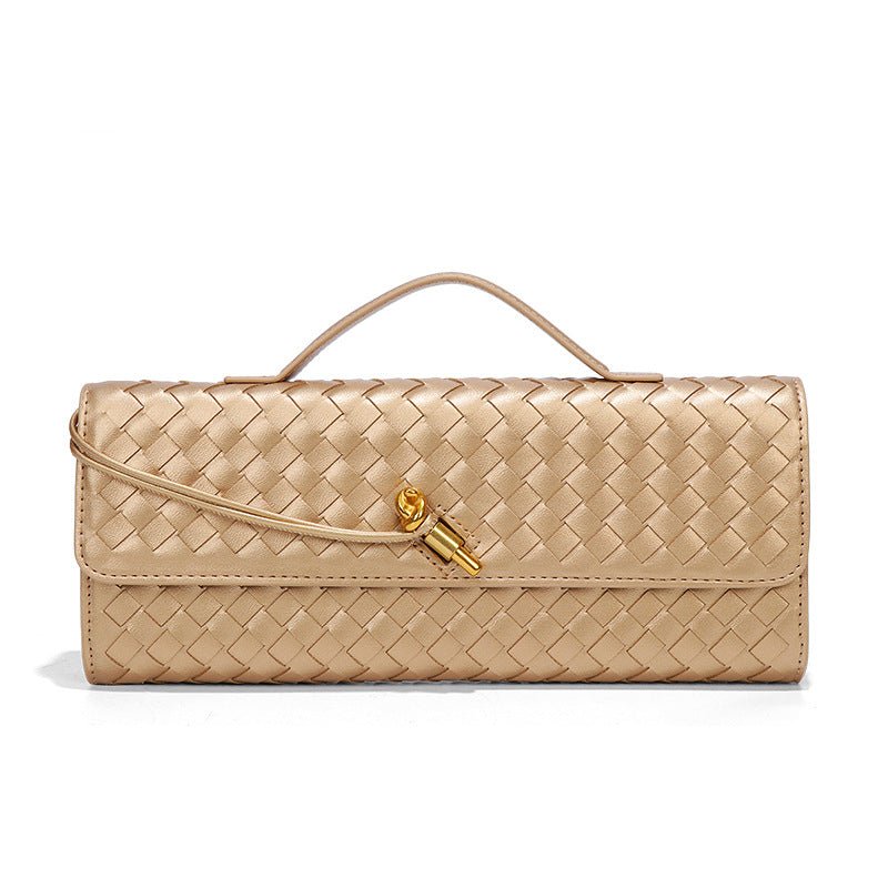 Pochette en cuir PU tissé (MAC432)
