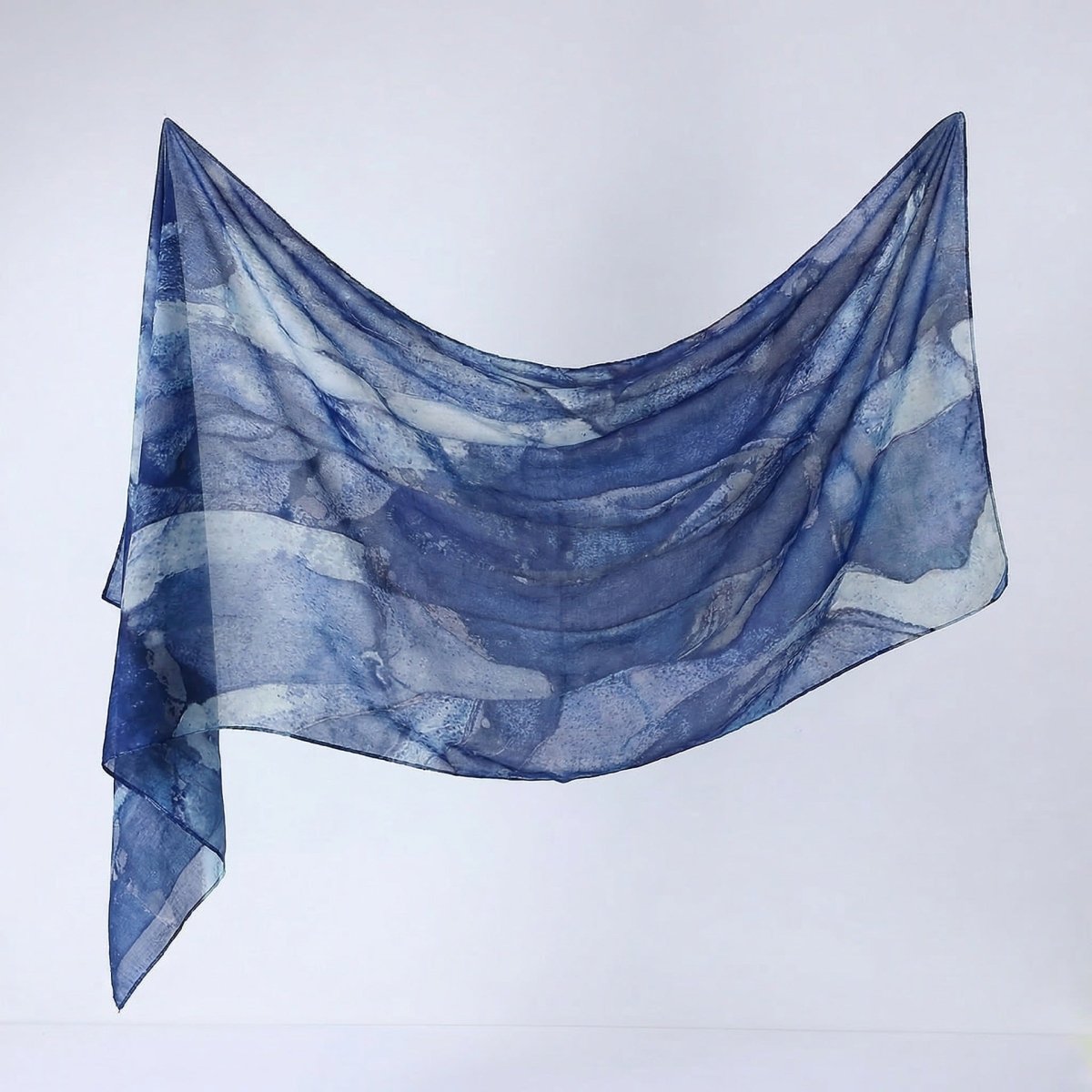 Foulard Hijab Imprimé Aquarelle (MH229)