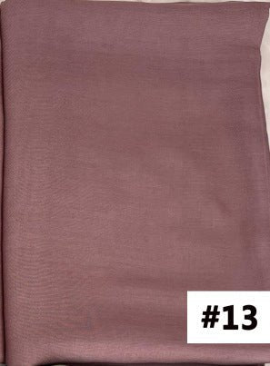 Hijab Moderne Doux et Respirant | Hijab Uni Polyvalent (MH188)