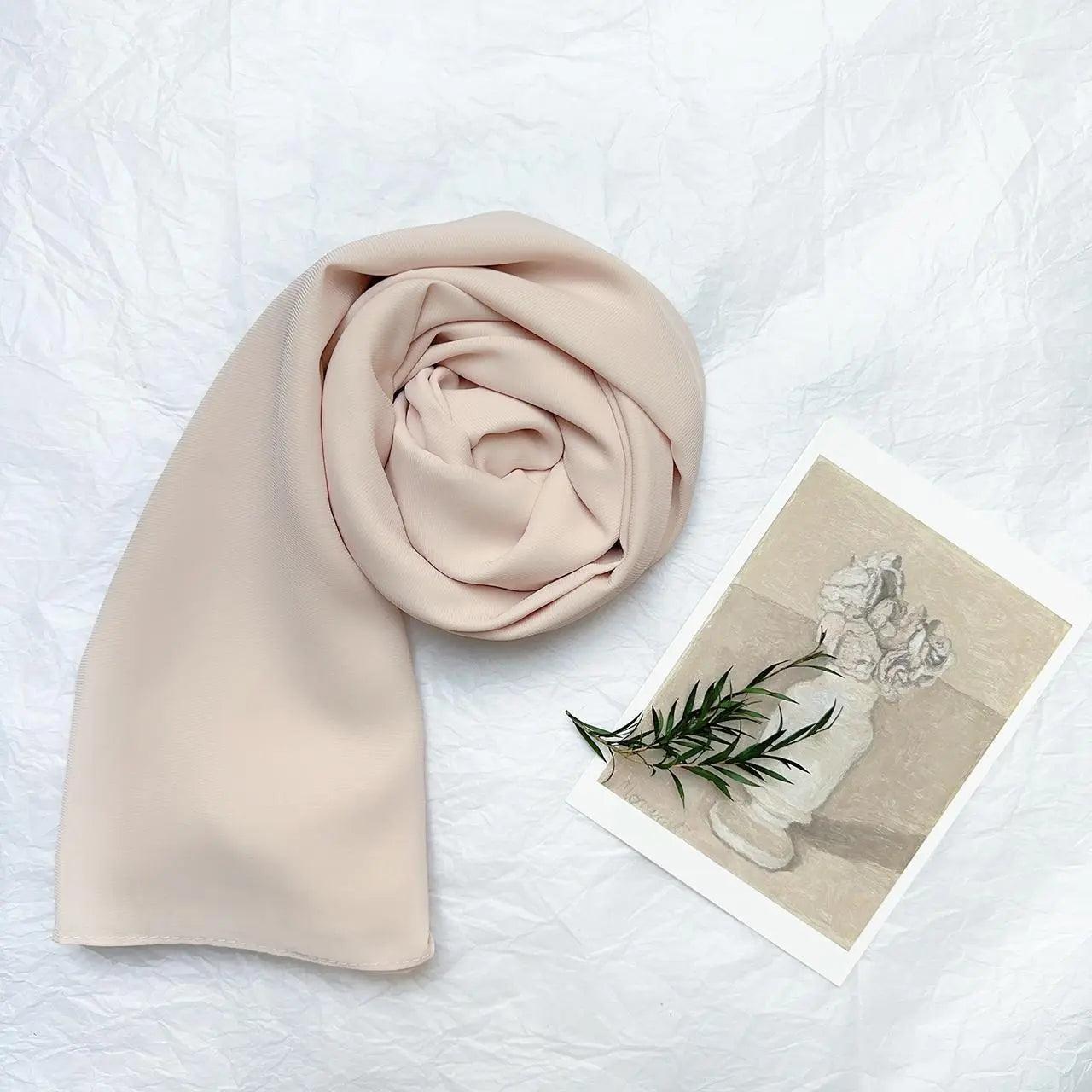 Hijab en Mousseline Haute Densité (MH005)