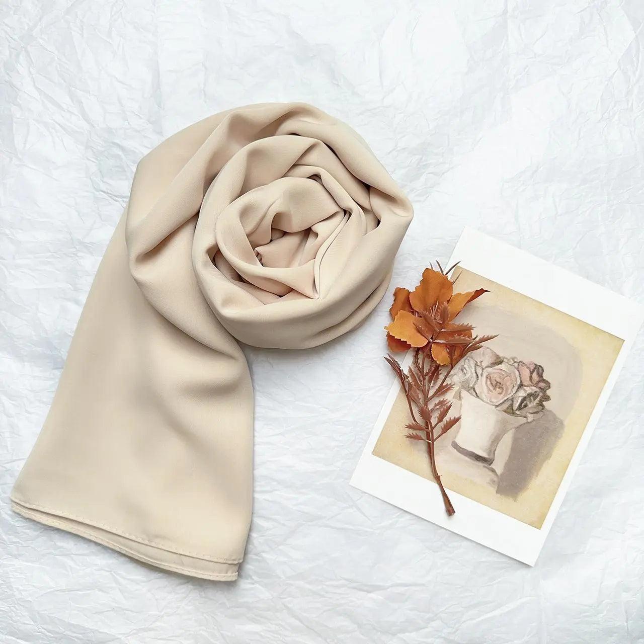 Hijab en Mousseline Haute Densité (MH005)