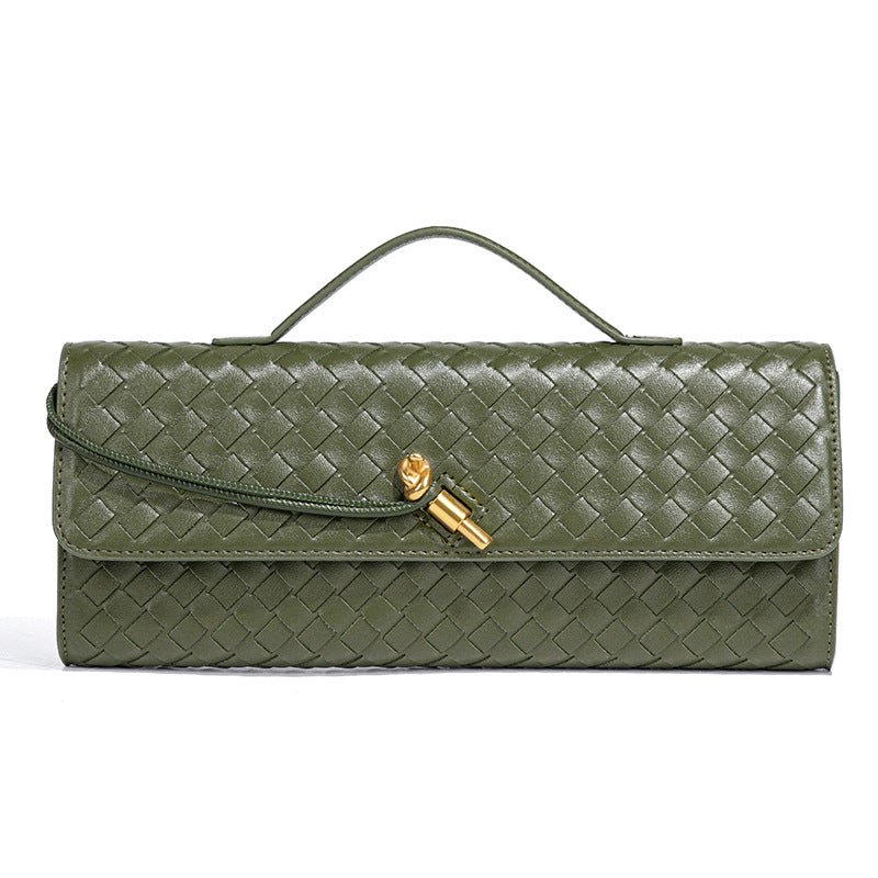 Pochette en cuir PU tissé (MAC432)