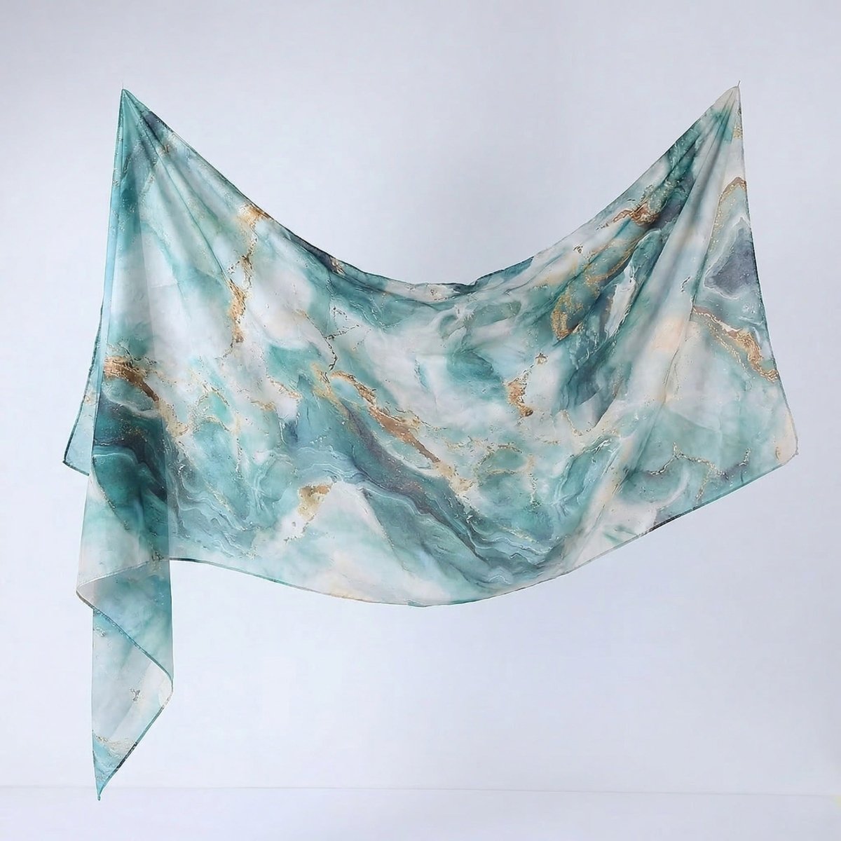 Foulard Hijab Imprimé Aquarelle (MH229)