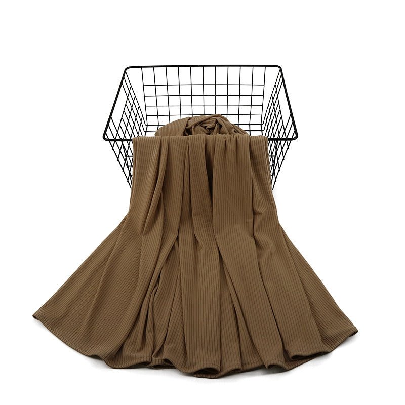 Écharpe Hijab en Tricot Extensible Respirant (MH189)