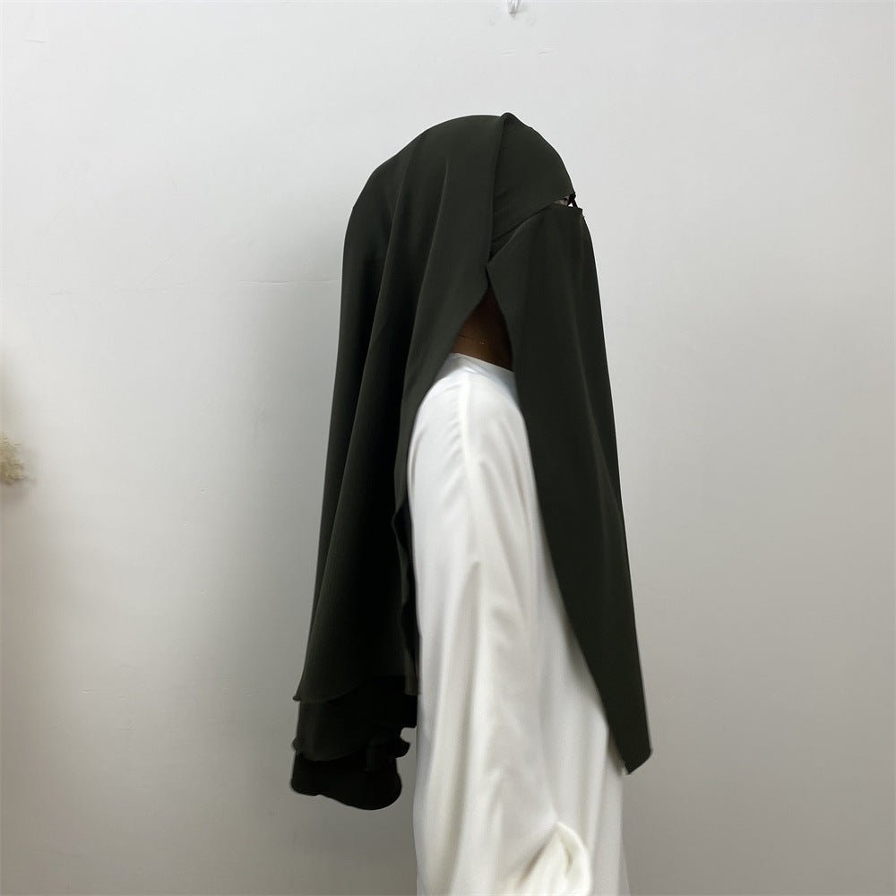 Nida Niqab : Un niqab tendance et polyvalent pour les musulmanes pudiques (MH085)