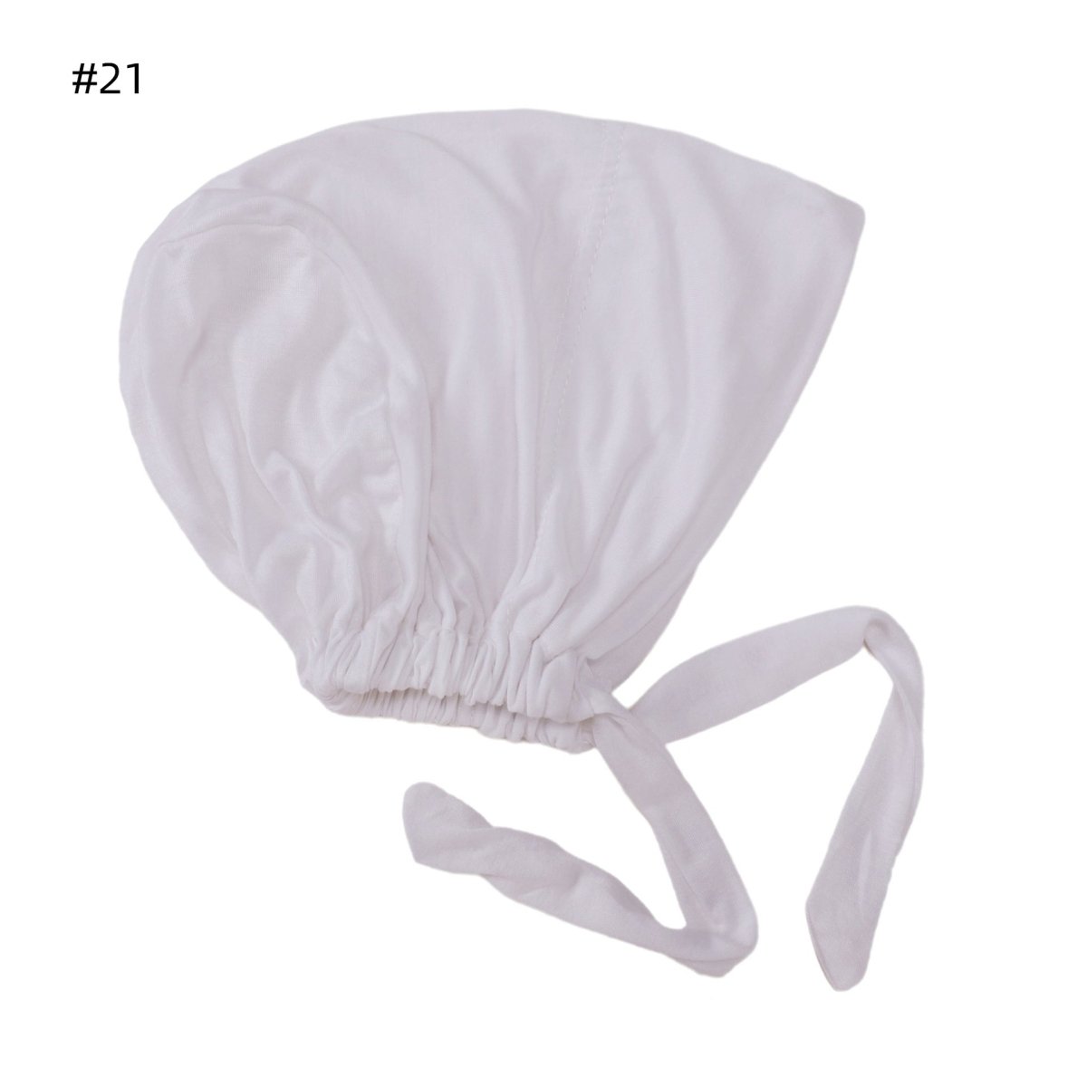 Bonnet Sous-Hijab en Coton Ajustable - Bandeau Respirant Anti-Glisse pour Hijab (MH125)