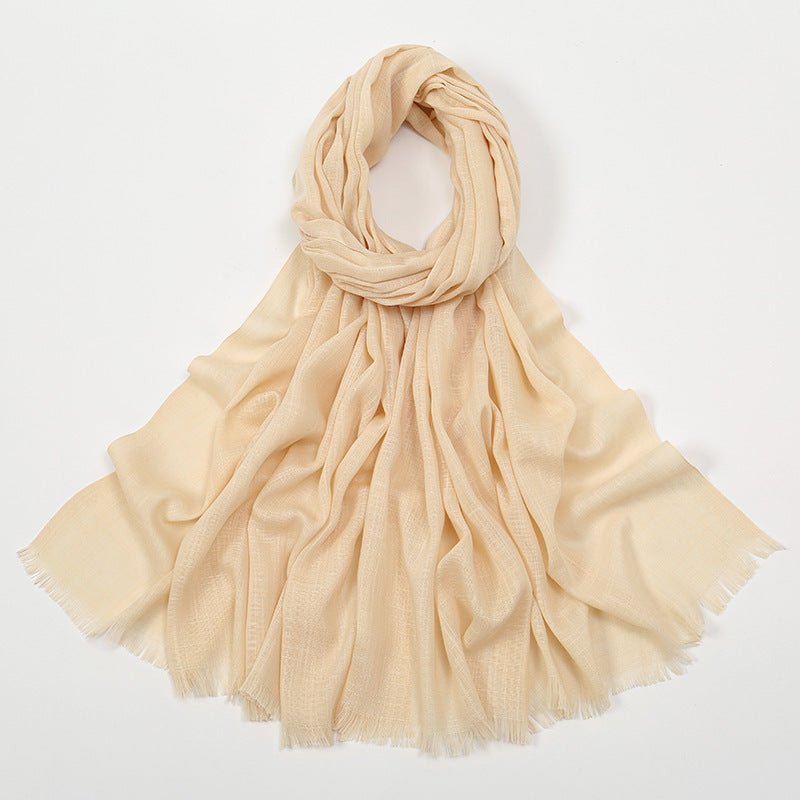 Écharpe Hijab en Coton Bambou (MH208)