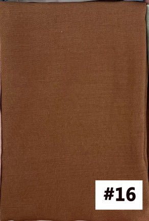 Hijab Moderne Doux et Respirant | Hijab Uni Polyvalent (MH188)