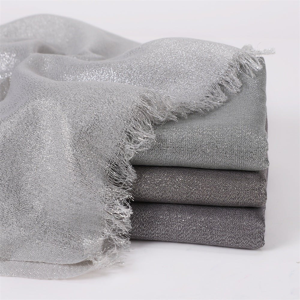 Hijab en Soie Artificielle Brillante Shining (MH100)