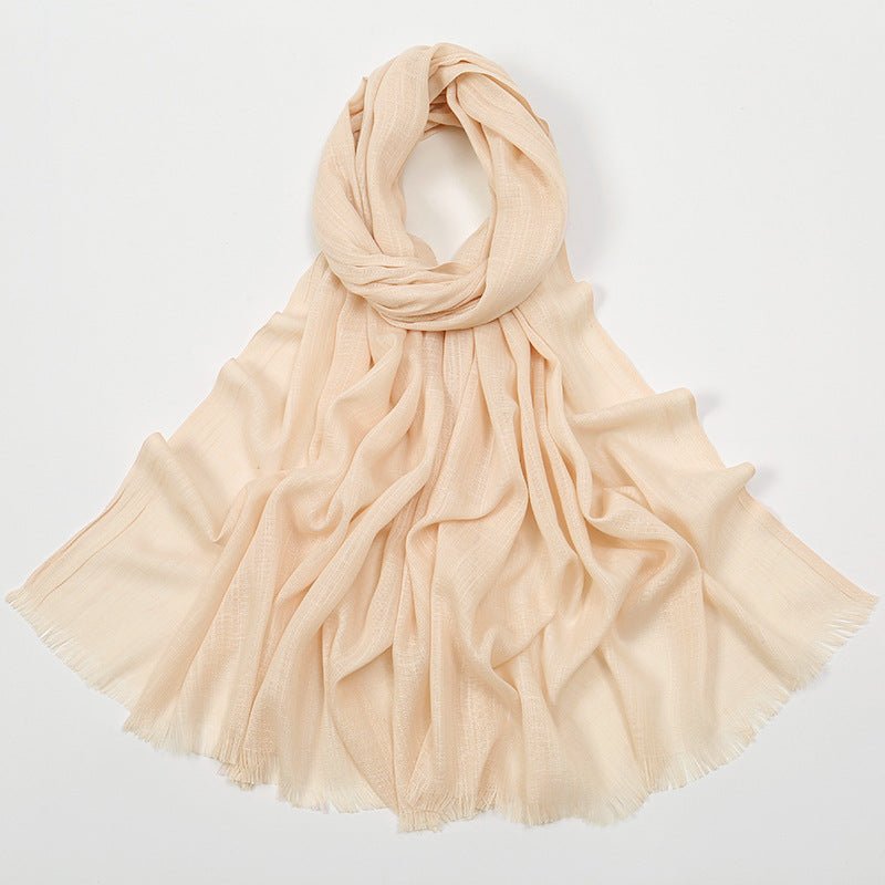Écharpe Hijab en Coton Bambou (MH208)