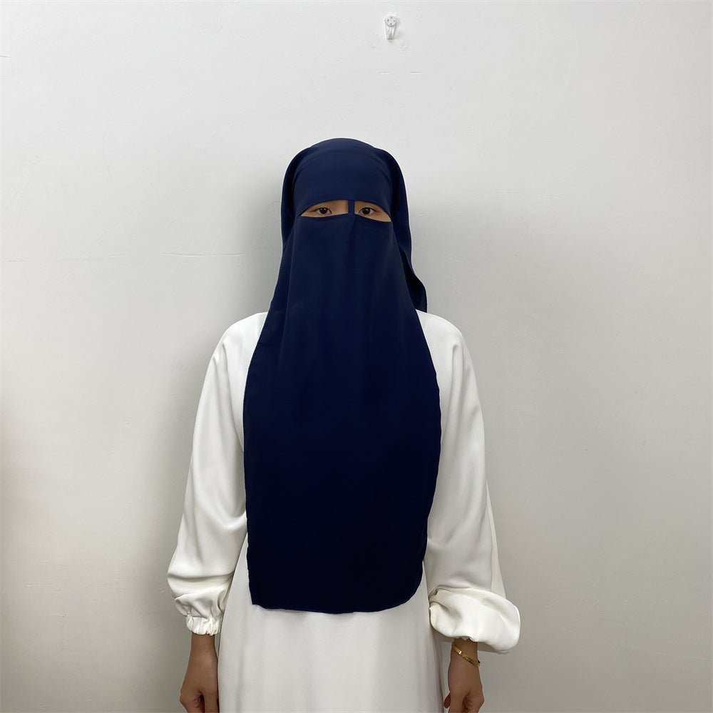 Nida Niqab : Un niqab tendance et polyvalent pour les musulmanes pudiques (MH085)