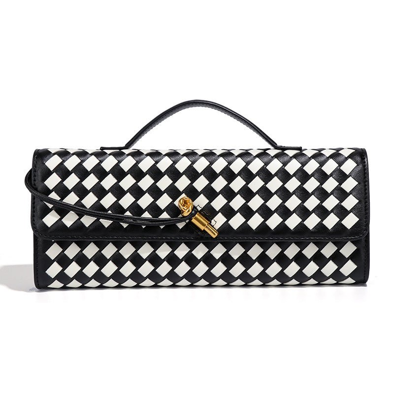 Pochette en cuir PU tissé (MAC432)