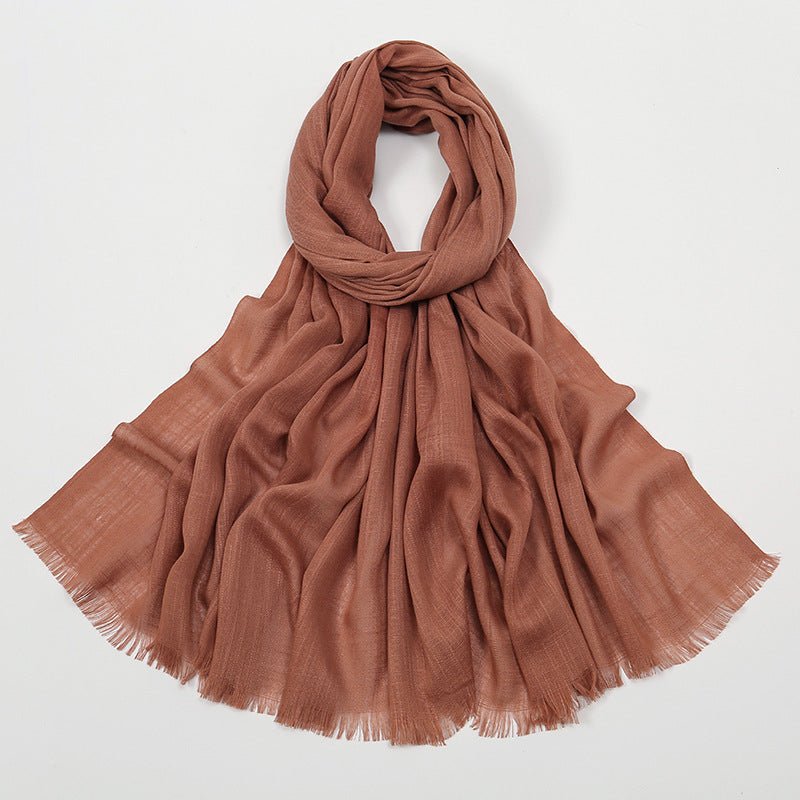 Écharpe Hijab en Coton Bambou (MH208)