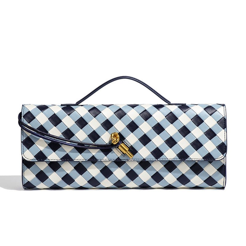 Pochette en cuir PU tissé (MAC432)