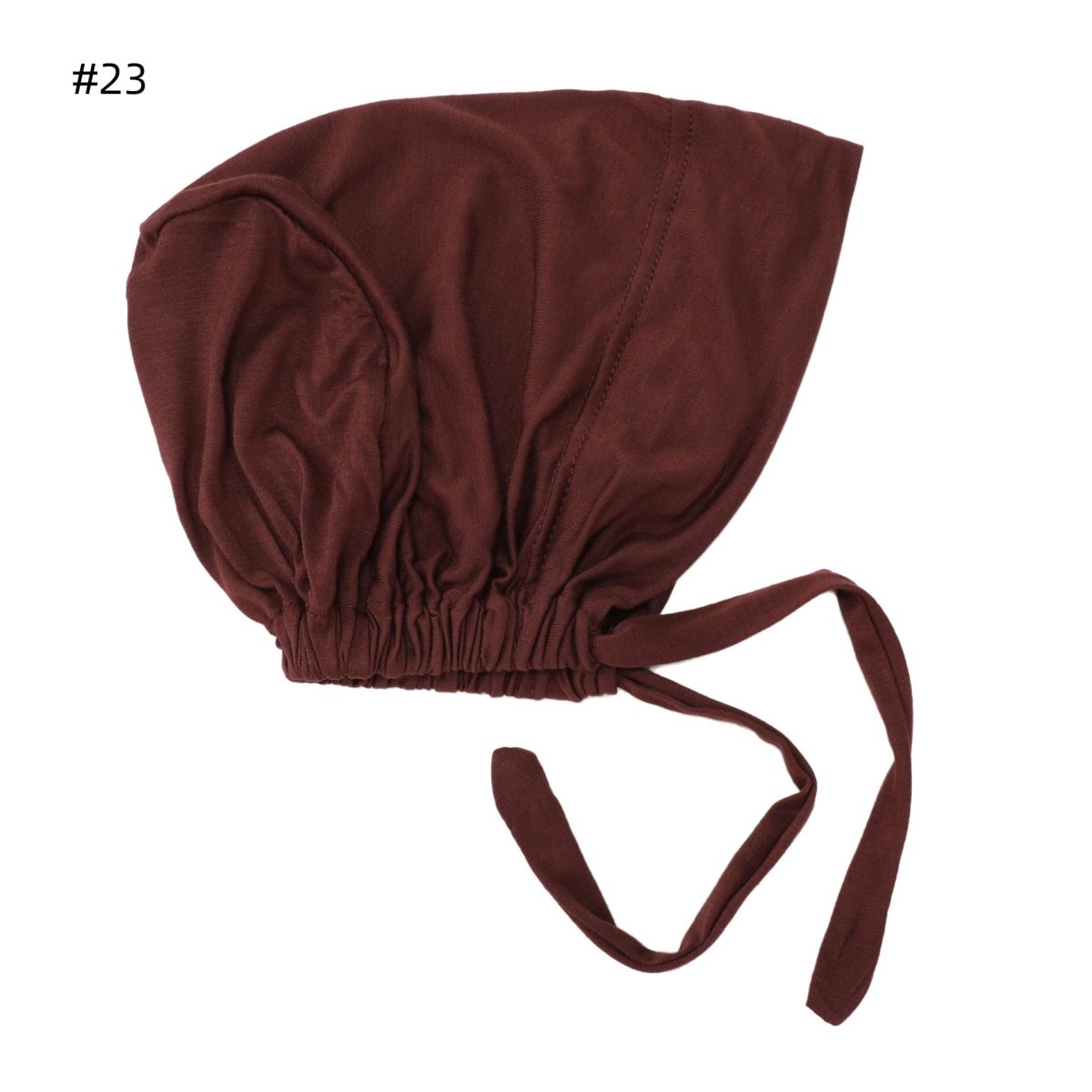 Bonnet Sous-Hijab en Coton Ajustable - Bandeau Respirant Anti-Glisse pour Hijab (MH125)