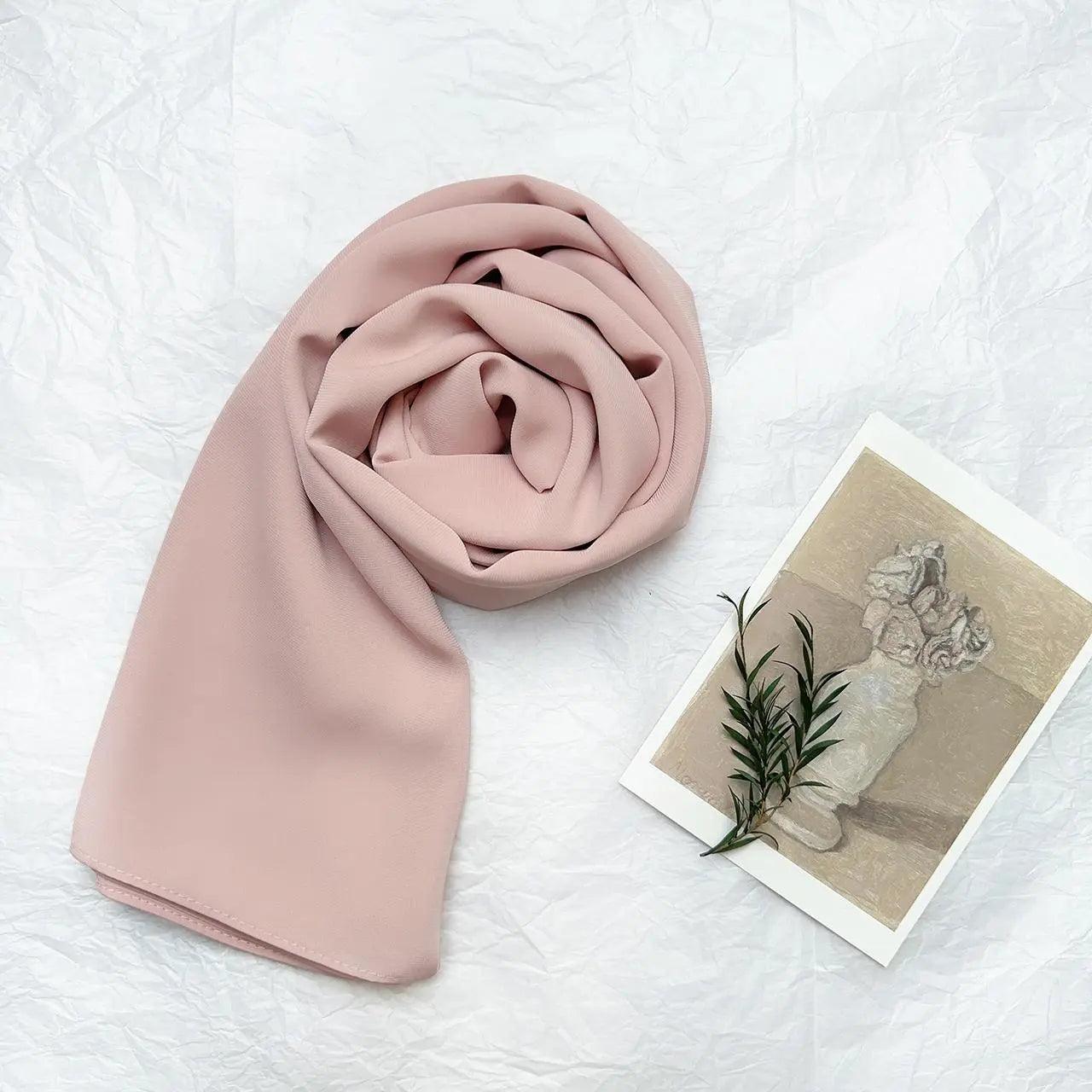 Hijab en Mousseline Haute Densité (MH005)