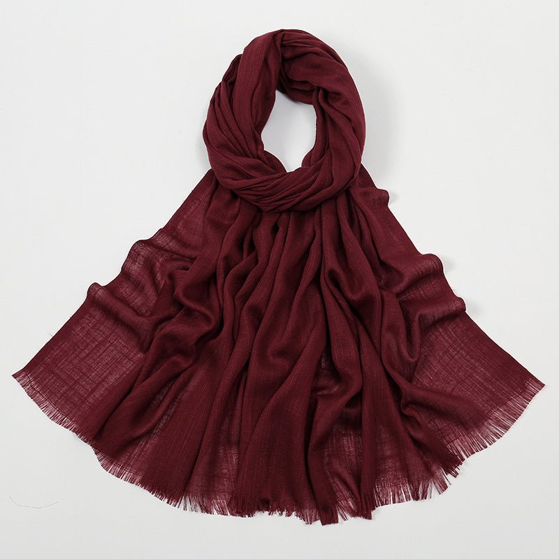 Écharpe Hijab en Coton Bambou (MH208)