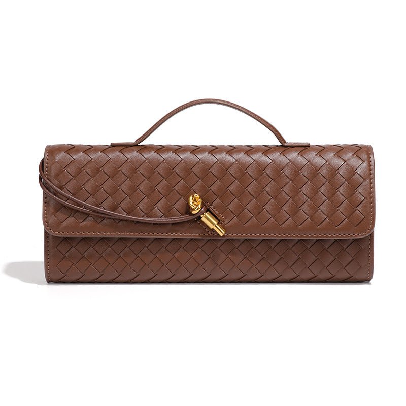 Pochette en cuir PU tissé (MAC432)