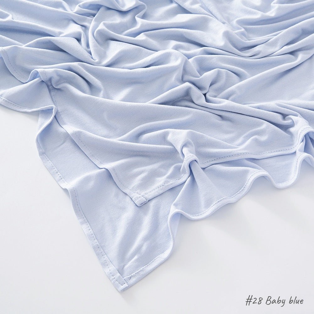 Hijab en Coton Mercerisé Jersey Bouclé Angle Droit, Haute Qualité, Respirant (MH068)