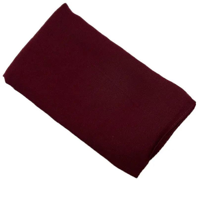 Écharpe hijab en mousseline de soie composite - Classics (MH021)
