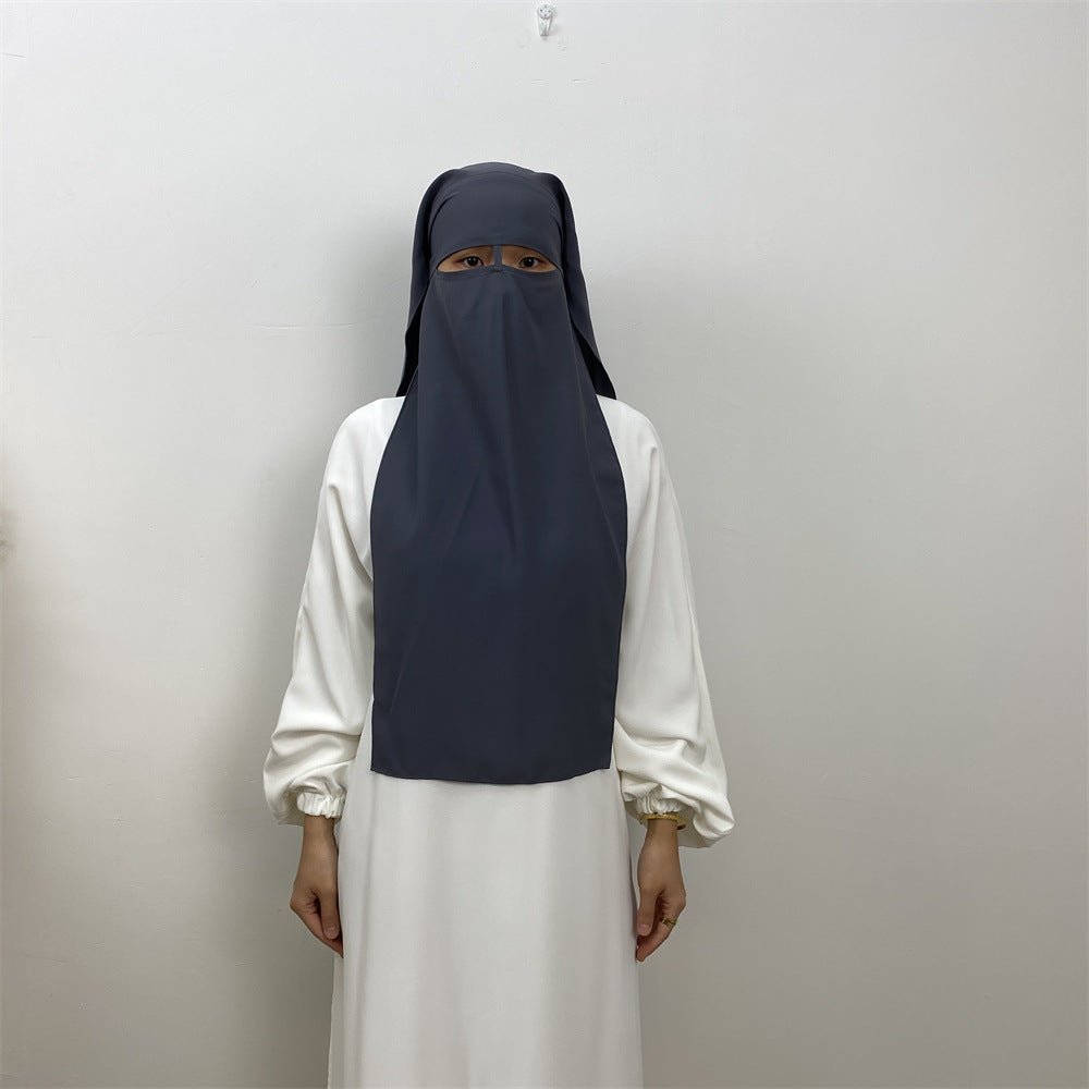 Nida Niqab : Un niqab tendance et polyvalent pour les musulmanes pudiques (MH085)