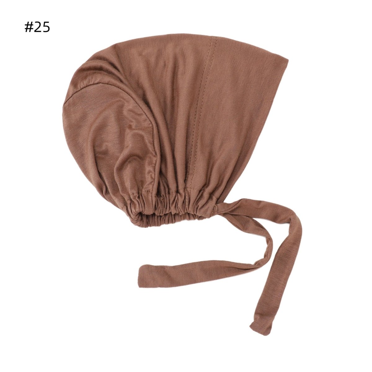 Bonnet Sous-Hijab en Coton Ajustable - Bandeau Respirant Anti-Glisse pour Hijab (MH125)