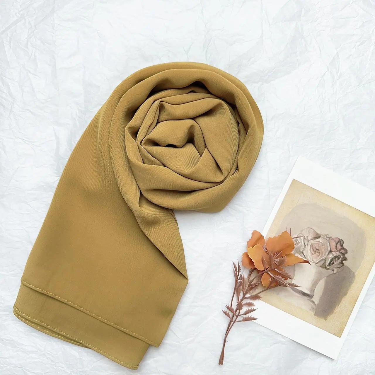 Hijab en Mousseline Haute Densité (MH005)