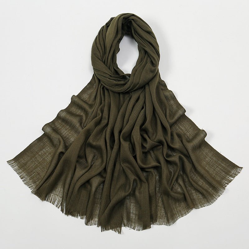 Écharpe Hijab en Coton Bambou (MH208)