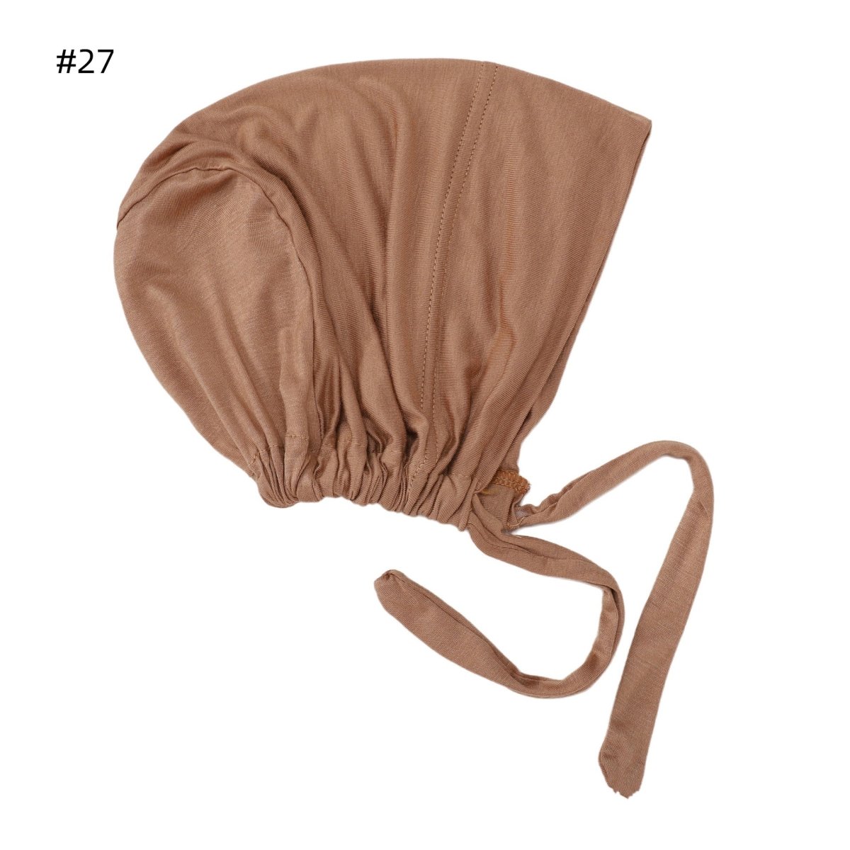 Bonnet Sous-Hijab en Coton Ajustable - Bandeau Respirant Anti-Glisse pour Hijab (MH125)