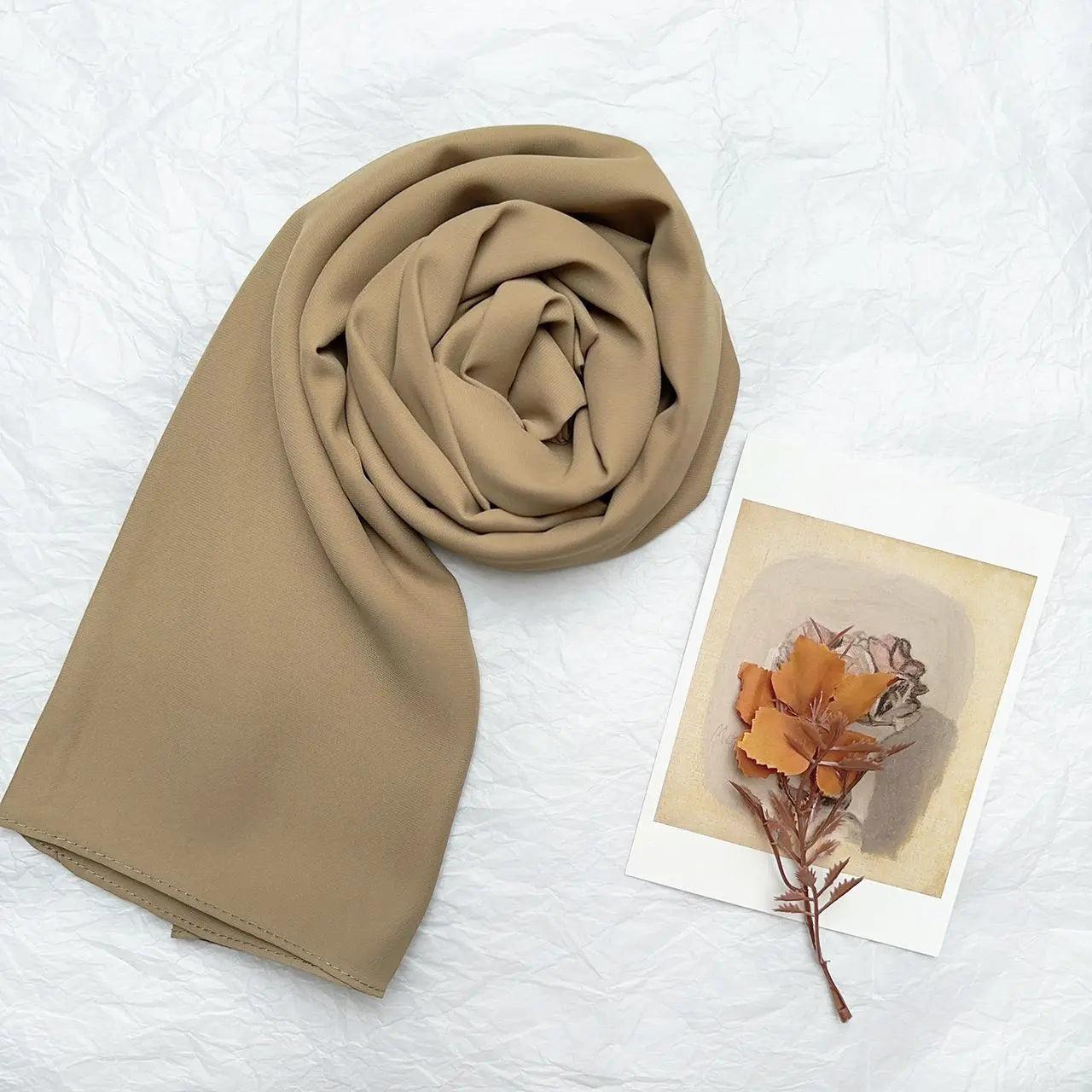 Hijab en Mousseline Haute Densité (MH005)