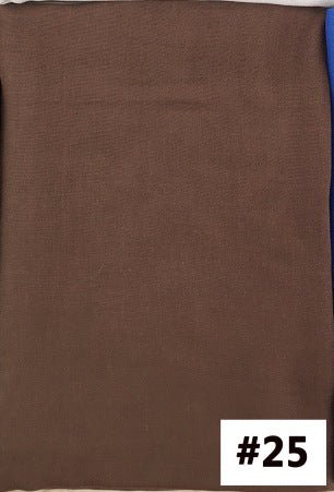 Hijab Moderne Doux et Respirant | Hijab Uni Polyvalent (MH188)