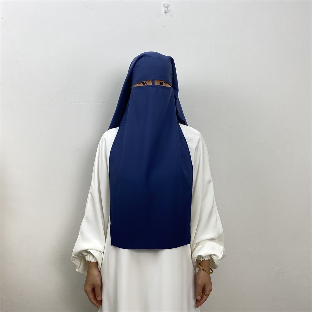 Nida Niqab : Un niqab tendance et polyvalent pour les musulmanes pudiques (MH085)
