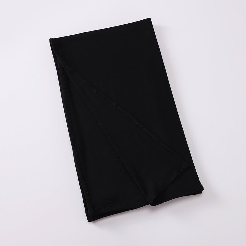 Hijab Premium Style Bohème en Coton Mercerisé Grand Format (MH114)