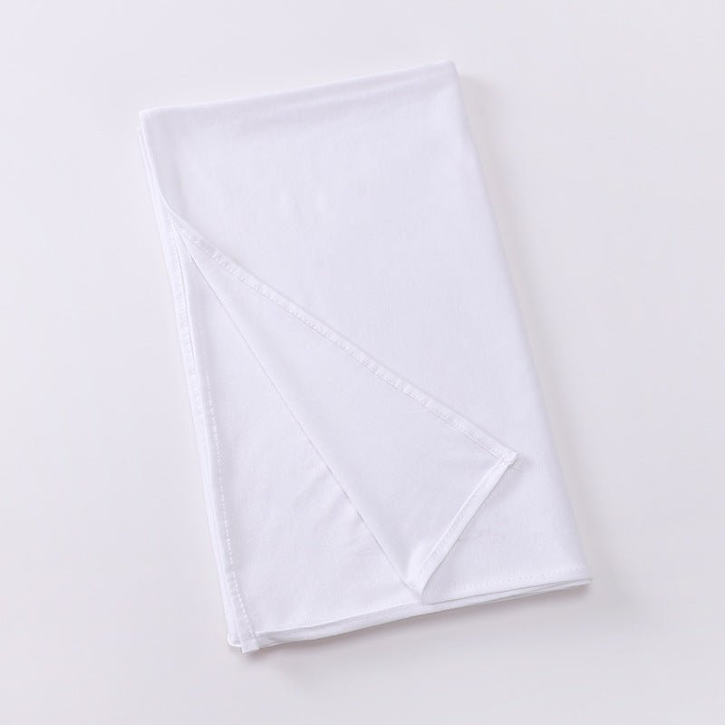 Hijab Premium Style Bohème en Coton Mercerisé Grand Format (MH114)