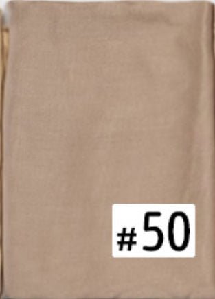 Hijab Moderne Doux et Respirant | Hijab Uni Polyvalent (MH188)